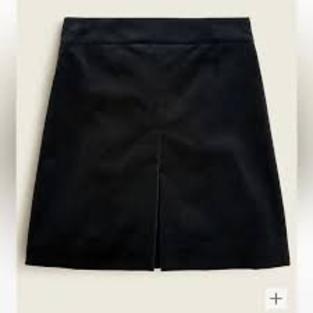 J. Crew Pleat Front Mini Skirt
